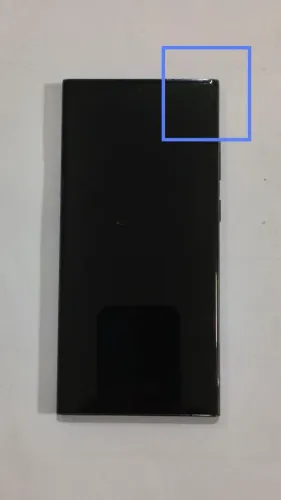 Tela Original Samsung S23 Ultra pequeno trinco - Parcelo no cartão