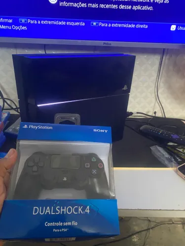 Ps4 novo sem arranhão cheio de jogos 