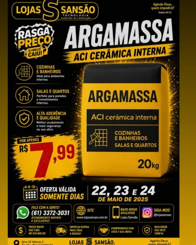 Argamassa ac 1