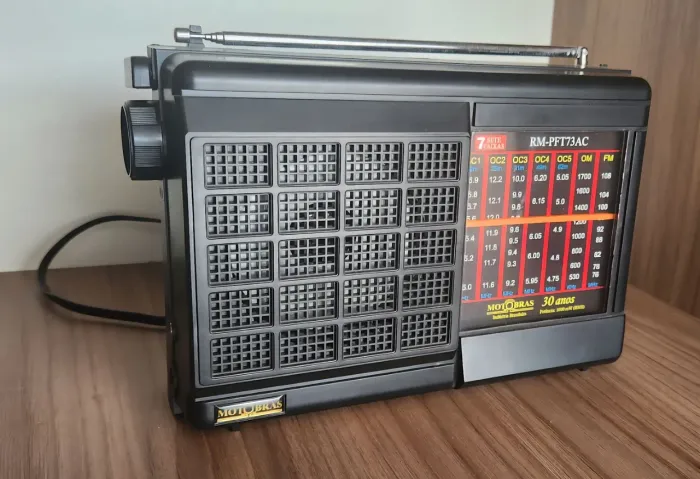 RÁDIO MOTOBRAS 7 FAIXAS EDIÇÃO 30 ANOS