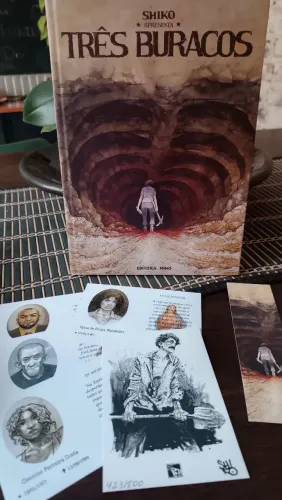 Três Buracos - Shiko - Editora Mino