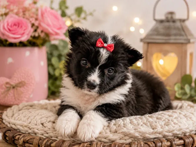 Border collie fêmea entregamos!