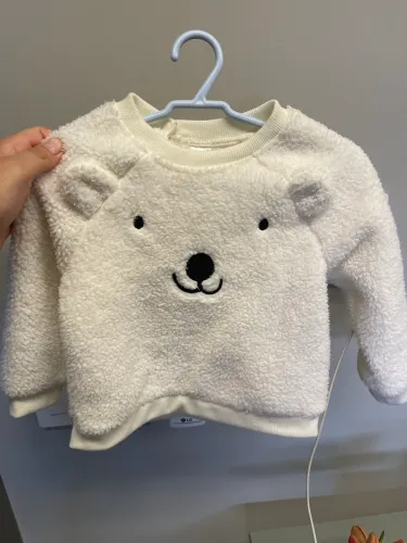 Blusa peludinha 1 ano