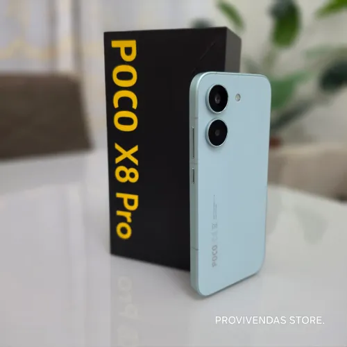 POCO X8 Pro 512GB 12GB RAM 5G Tela AMOLED 120Hz Câmera 50MP Bateria 6000mAh NFC,ACT OLX.