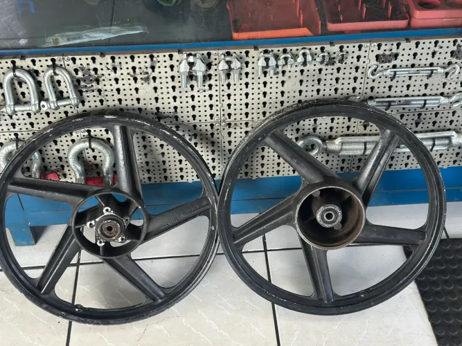Rodao adaptado pra moto freio a disco 125/150