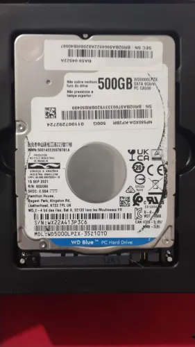 HD PARA NOTEBOOK 500GB
