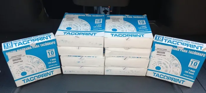 Disco de Tacógrafo / Tacoprint - 10 caixas