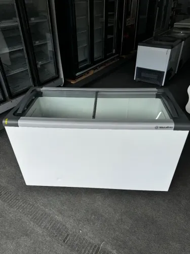 Freezer 400lt tampa de vidro metalfrio (Novo)