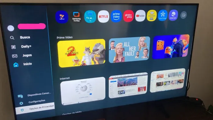 Samsung Smart TV 50" Crystal UHD 4K U8100F 2025