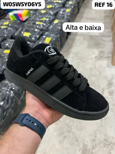 Tênis adidas Campus preto a pronta entrega
