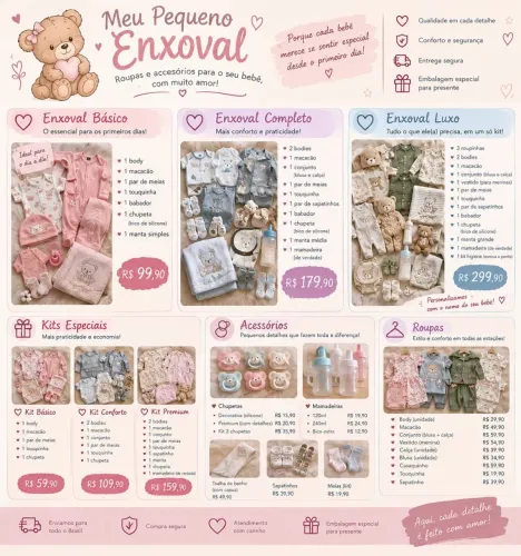 Enxoval personalizado