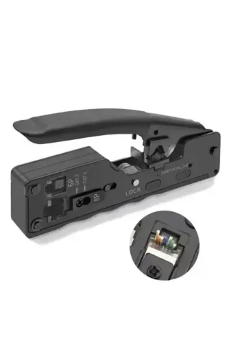 Modular plug crimper
