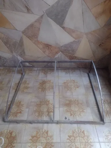 Oportunidade pra retirar esse final de semana Estrutura se ferro para cobertura de porta