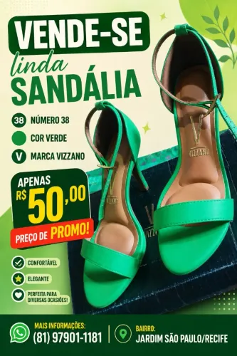 Sandália Vizzano
