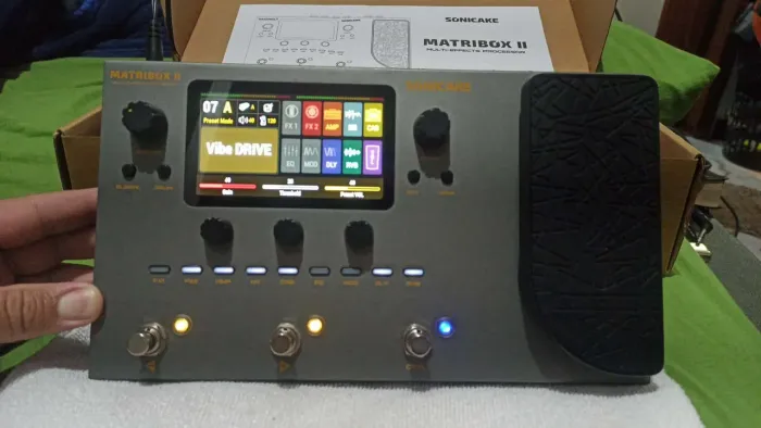 Pedaleira De guitarra Matribox 2