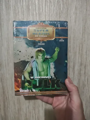 Box O incrível Hulk ( clássico ) DVD Original lacrado.
