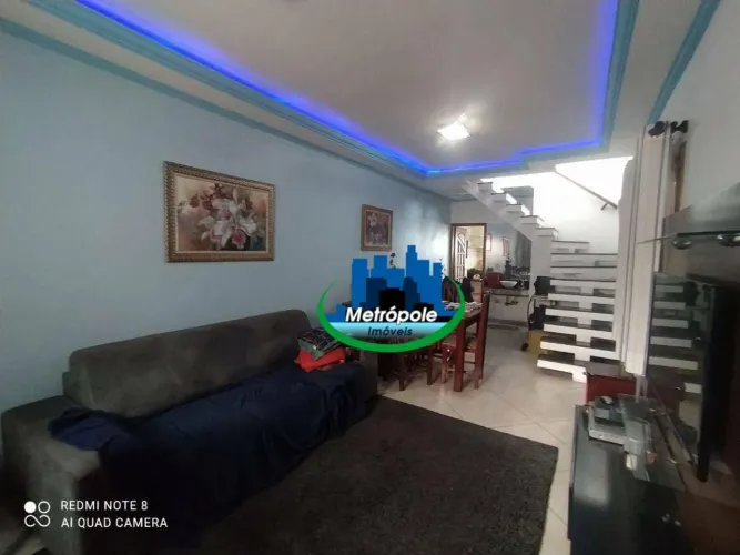 Sobrado com 3 dormitórios à venda, 124 m² por R$ 600.000,00 - Vila Flórida - Guarulhos/SP