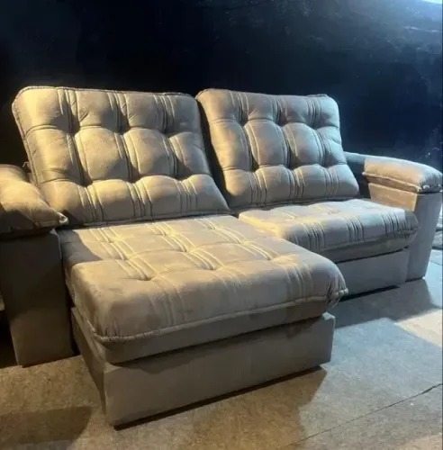 Sofá Retrátil Para 4 Pessoas 2,30m