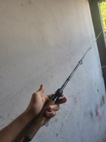 Vara de pesca Hammer molinete 30 lbs 7 pés 2,13m