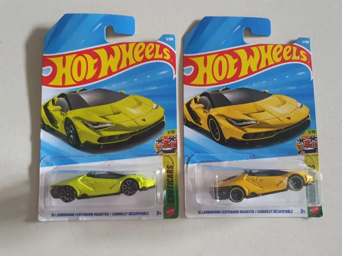 Dupla - Hot Wheels Lamborghini Centenário Roadster