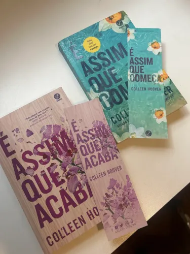 Livros: É assim que acaba e É assim que começa