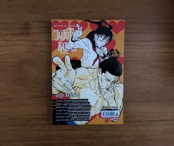 Mangá Jujutsu Kaisen, volume 5