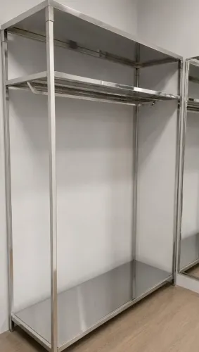 Arara Inox + espelho