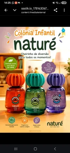 Colônia infantil naturé 