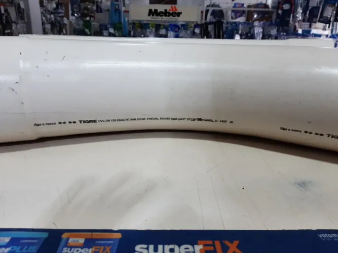 Curva Tigre esgoto longa 45° x 150mm - pc