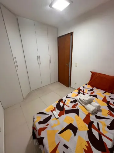 [AUGUSTO-98311] 2 Quartos Mobiliado para Aluguel | Edf Augusto Lucena