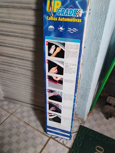 Calha de chuva para uno Vivace 