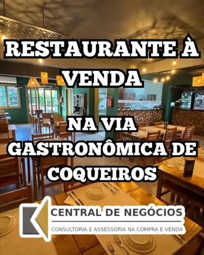 Vendo restaurante, bistrô e choperia