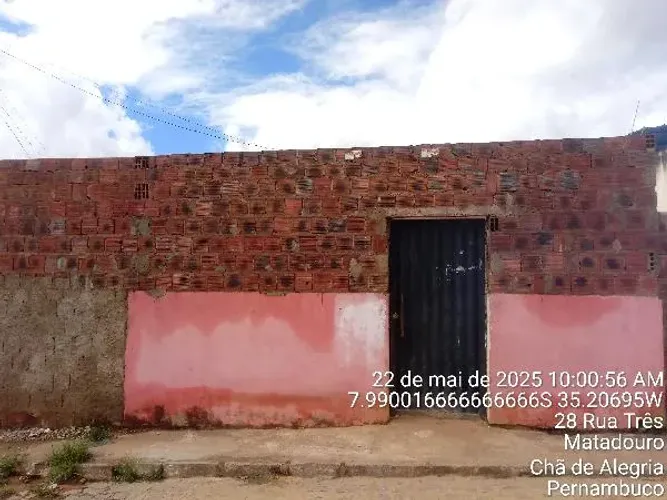 Imóvel com ótima proposta Casa em Cha de Alegria - PE, Nº 22, 2 quartos, 127,5m² | Venda