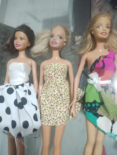 Lote de Barbie mattel para restauração 