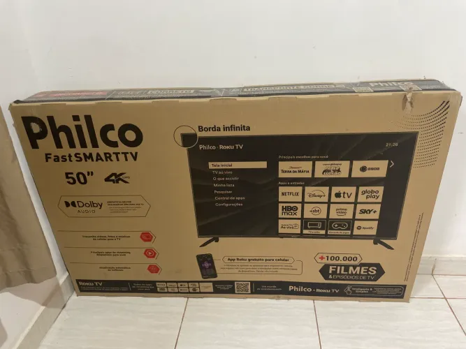 Smart tv Philco 50 polegadas