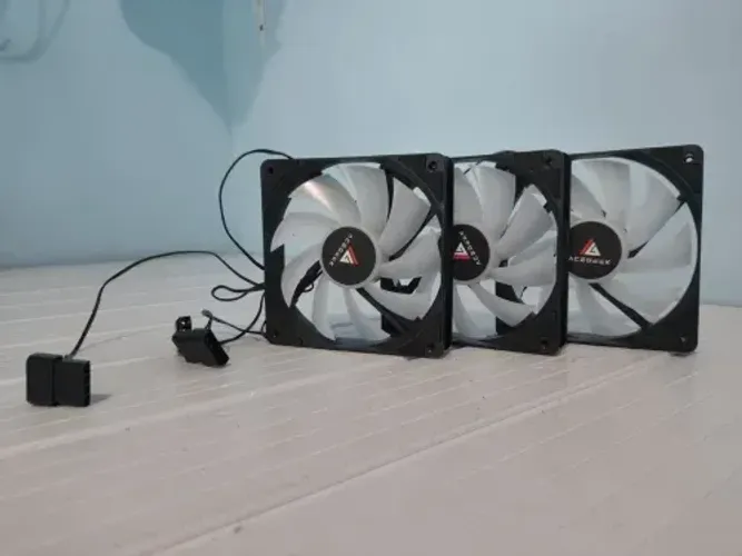 Kit 3 Fans Acegeek 120mm
