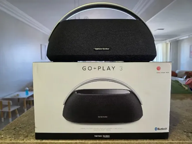 Vendo som estilo Boombox Harman Kardon Go + Play 3