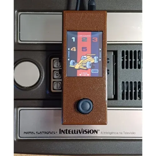 Controle IntvTouch para vídeo game Intellivision