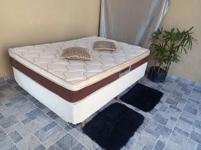 Cama box casal..ENTREGO 