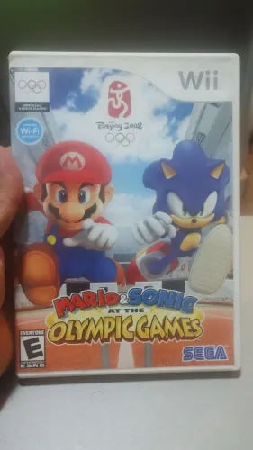 Mário e Sonic at the olympic games Nintendo Wii ( EUA)