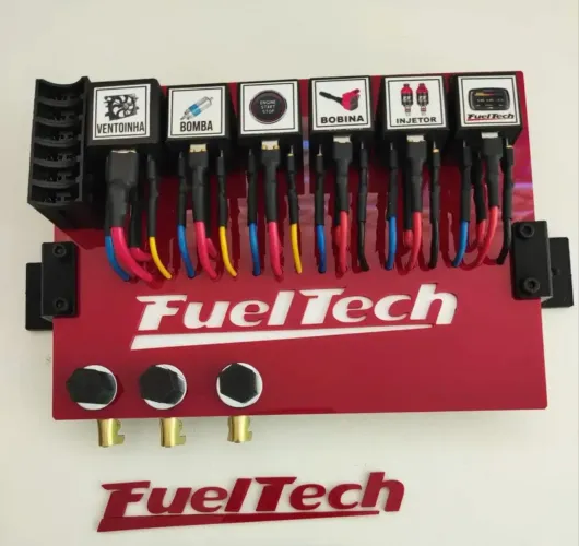 Painel De Relés Para Fueltech Novo automotivo 