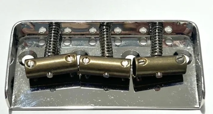 Telecaster Brass Saddle Vintage Tipo Ponte de Guitarra Elétrica