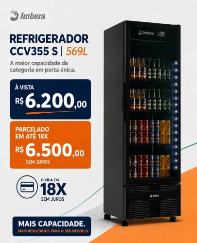VENDO REFRIGERADOR/CERVEJEIRA IMBERA