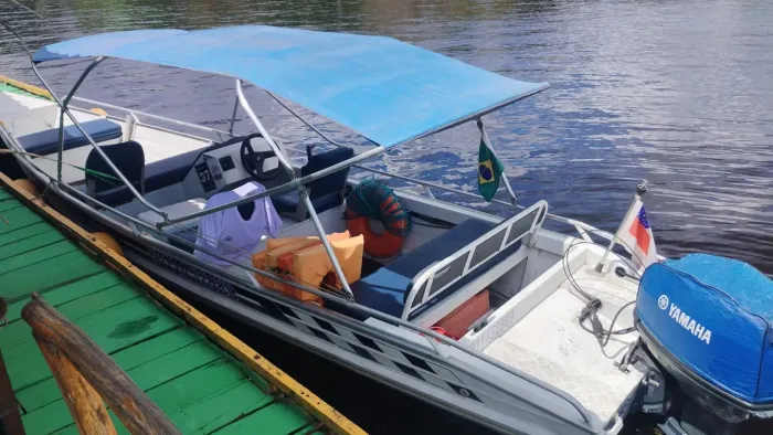 Lancha+Motor40hpYamaha+carreta