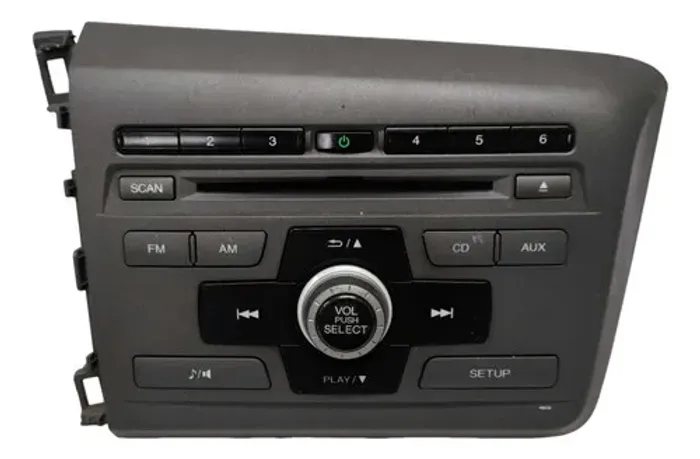 Radio Som Original Honda Civic 2012 39100tr0a61