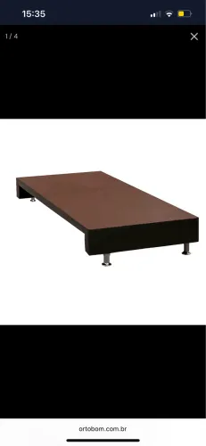 Base Ortobom Sommier (colchão solteiro)