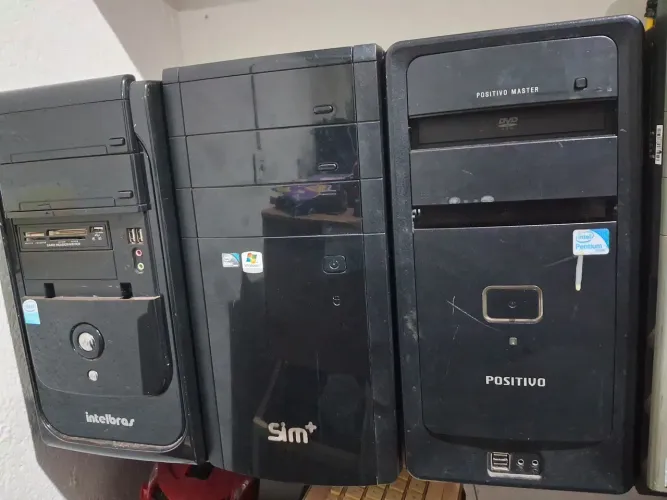 Vendo lote de 3 cpus R$300