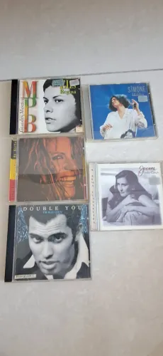 Cds diversos: Elba, Joana, Elisa, Elba e Doubleyou