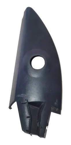 Moldura Interna Retrovisor Esquerdo Manual Vw Polo 2003/06 Preto