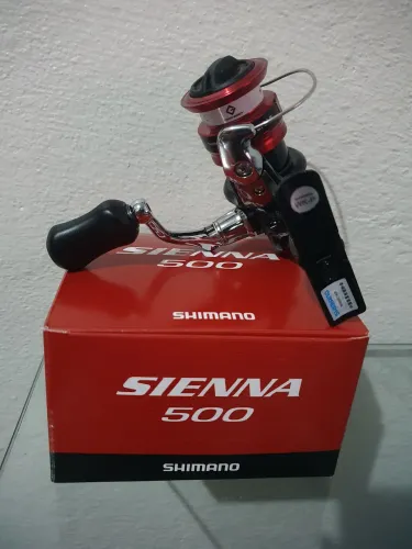 (Novo) Molinete Shimano Sienna 500 - Esquerdo/Direito